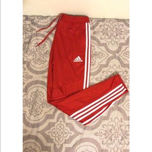 Men's Adidas Tiro 19 Pants (Red)
